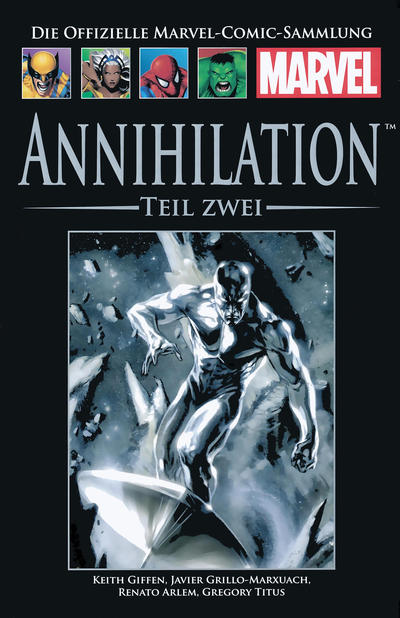 Cover for Die offizielle Marvel-Comic-Sammlung (Hachette [DE], 2013 series) #209 - Annihilation - Teil 2