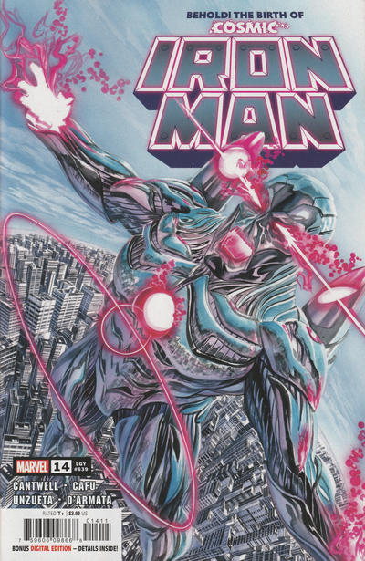 Cover for Iron Man (Marvel, 2020 series) #14 (639)