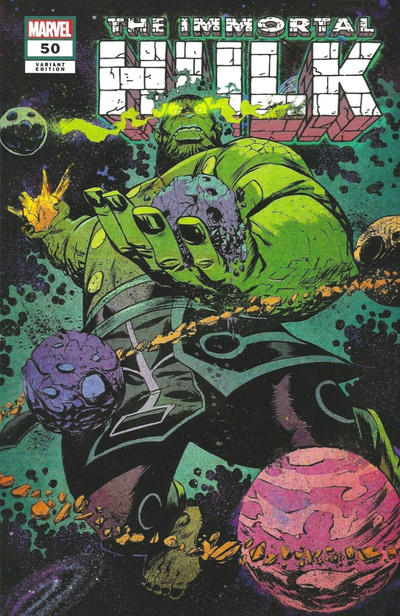 Cover for Immortal Hulk (Marvel, 2018 series) #50 [Sanford Greene Cover]