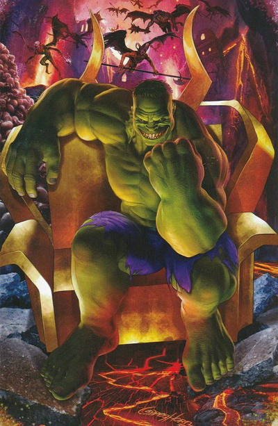 Cover for Immortal Hulk (Marvel, 2018 series) #20 [Greg Horn SDCC Exclusive Virgin Art]