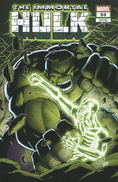 Cover for Immortal Hulk (Marvel, 2018 series) #50 [Ron Lim Cover]