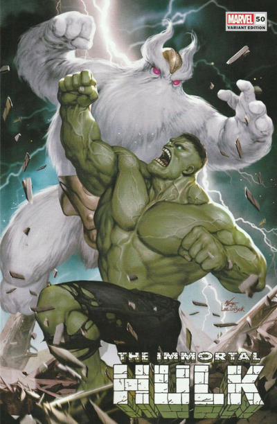 Cover for Immortal Hulk (Marvel, 2018 series) #50 [InHyuk Lee Cover]
