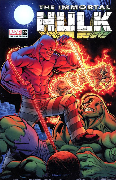 Cover for Immortal Hulk (Marvel, 2018 series) #50 [Ed McGuinness Cover]
