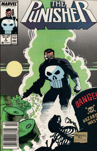 Cover for The Punisher (Marvel, 1987 series) #6 [Newsstand]