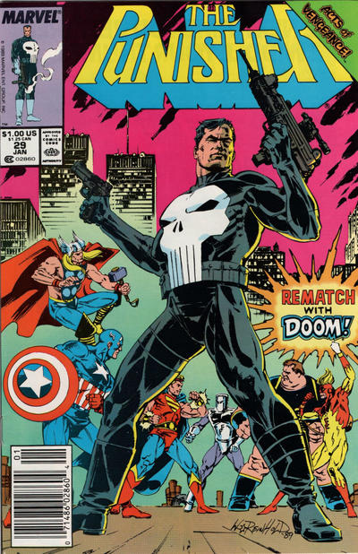 Cover for The Punisher (Marvel, 1987 series) #29 [Newsstand]
