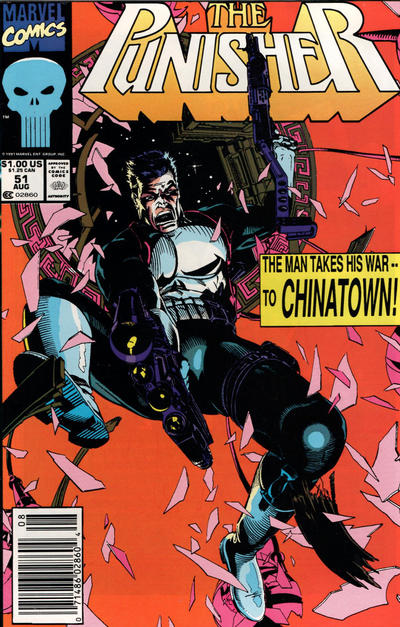 Cover for The Punisher (Marvel, 1987 series) #51 [Newsstand]