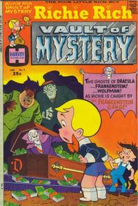 Cover Thumbnail for Richie Rich Vault of Mystery (Harvey, 1974 series) #2