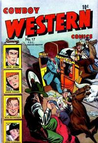 Cover Thumbnail for Cowboy Western Comics (Charlton, 1948 series) #17