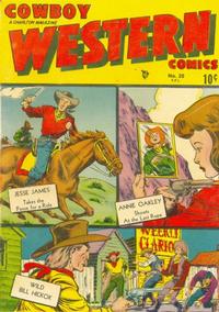 Cover Thumbnail for Cowboy Western Comics (Charlton, 1948 series) #20