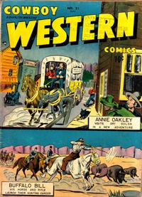 Cover Thumbnail for Cowboy Western Comics (Charlton, 1948 series) #21