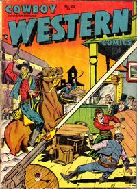 Cover Thumbnail for Cowboy Western Comics (Charlton, 1948 series) #23