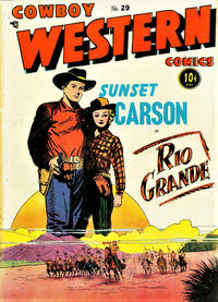 Cover Thumbnail for Cowboy Western Comics (Charlton, 1948 series) #29