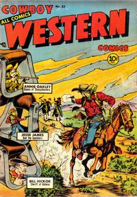 Cover Thumbnail for Cowboy Western Comics (Charlton, 1948 series) #32