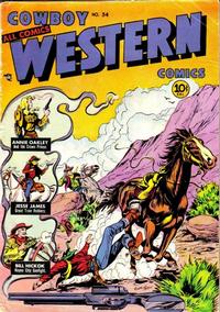 Cover Thumbnail for Cowboy Western Comics (Charlton, 1948 series) #34