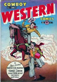 Cover Thumbnail for Cowboy Western Comics (Charlton, 1948 series) #37
