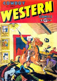 Cover Thumbnail for Cowboy Western Comics (Charlton, 1948 series) #38