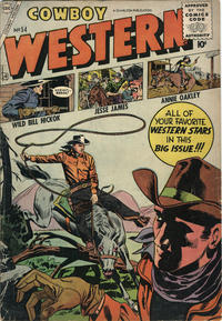 Cover Thumbnail for Cowboy Western (Charlton, 1954 series) #54