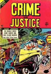 Cover for Crime and Justice (Charlton, 1951 series) #2
