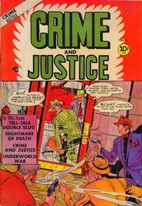 Cover for Crime and Justice (Charlton, 1951 series) #3