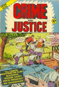Cover for Crime and Justice (Charlton, 1951 series) #4