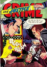 Cover Thumbnail for Crime and Justice (Charlton, 1951 series) #7
