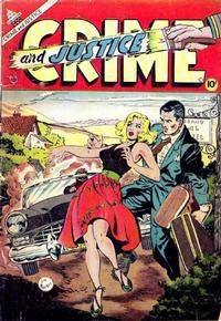 Cover Thumbnail for Crime and Justice (Charlton, 1951 series) #15