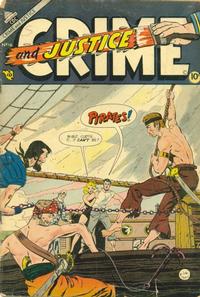 Cover Thumbnail for Crime and Justice (Charlton, 1951 series) #16