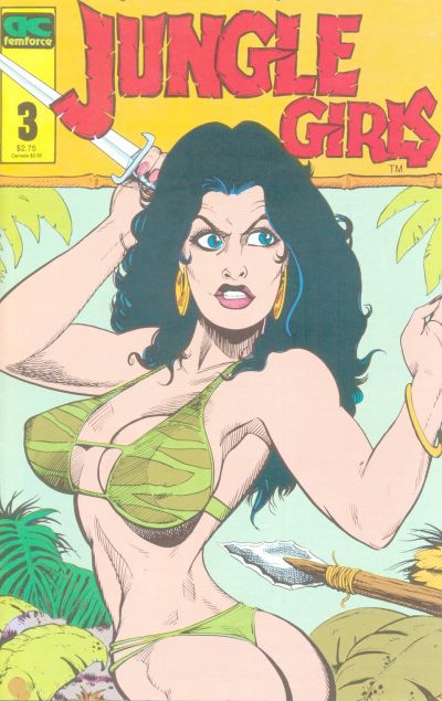 Cover for Jungle Girls (AC, 1989 series) #3