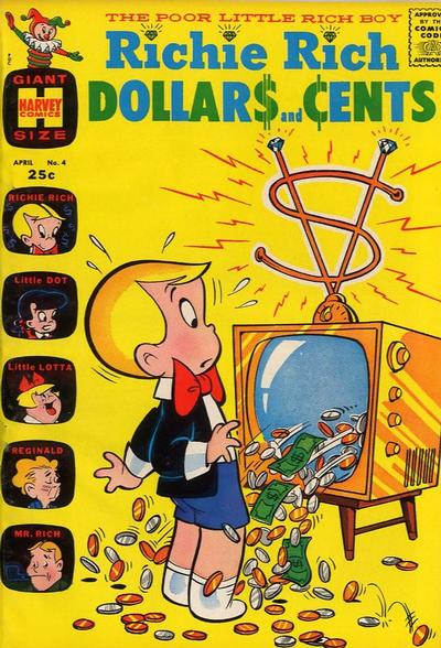 Cover for Richie Rich Dollars and Cents (Harvey, 1963 series) #4