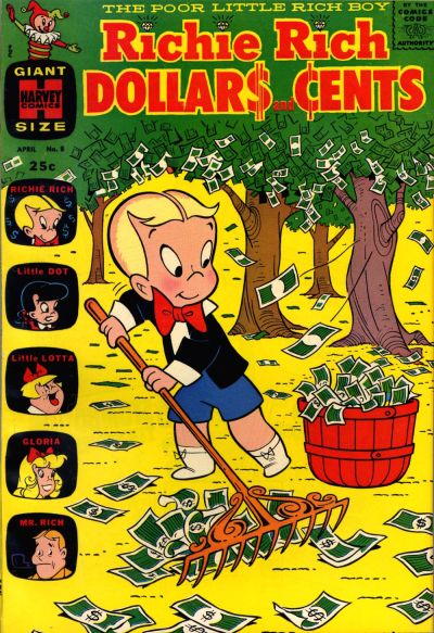Cover for Richie Rich Dollars and Cents (Harvey, 1963 series) #8