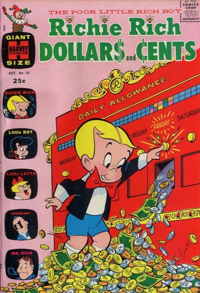 Cover for Richie Rich Dollars and Cents (Harvey, 1963 series) #10