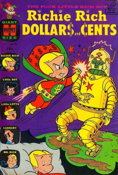 Cover for Richie Rich Dollars and Cents (Harvey, 1963 series) #16