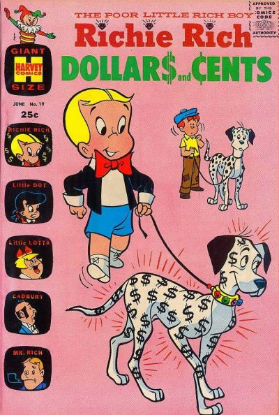 Cover for Richie Rich Dollars and Cents (Harvey, 1963 series) #19