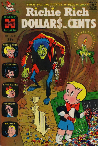 Cover for Richie Rich Dollars and Cents (Harvey, 1963 series) #21