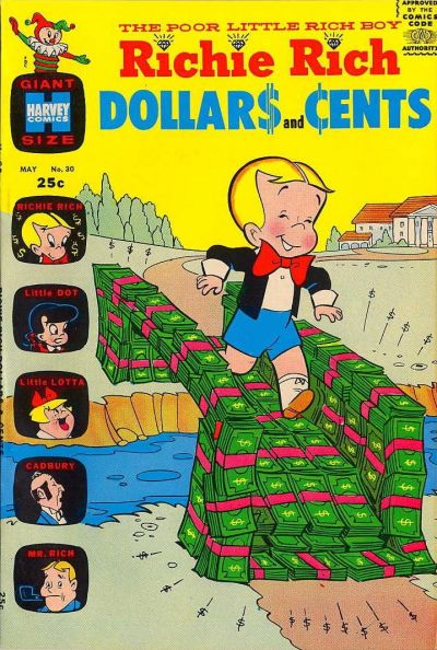 Cover for Richie Rich Dollars and Cents (Harvey, 1963 series) #30