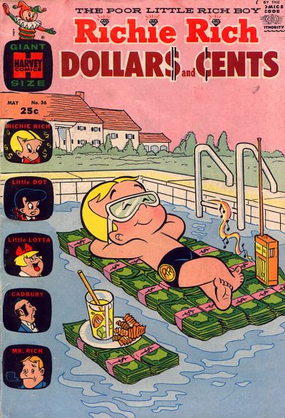 Cover for Richie Rich Dollars and Cents (Harvey, 1963 series) #36