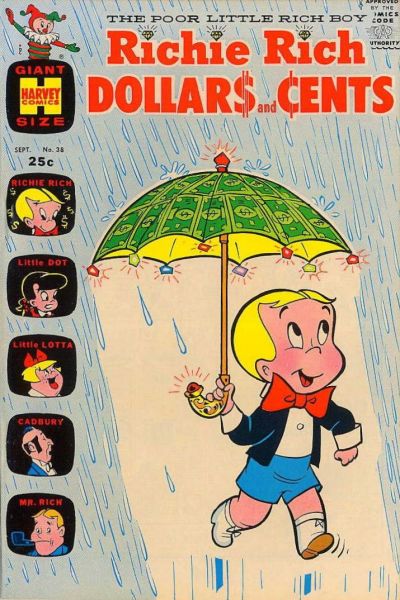 Cover for Richie Rich Dollars and Cents (Harvey, 1963 series) #38