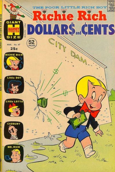 Cover for Richie Rich Dollars and Cents (Harvey, 1963 series) #47
