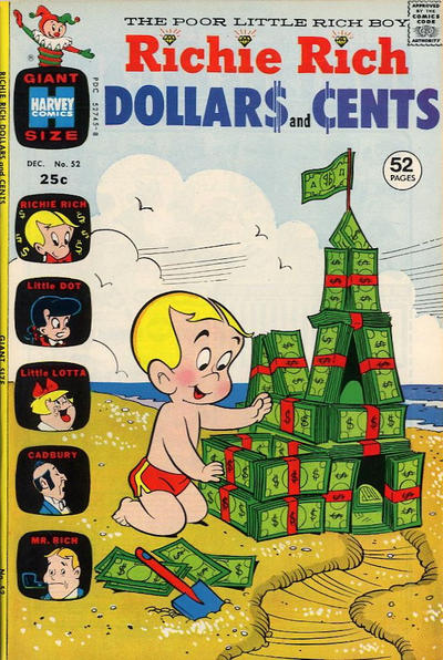 Cover for Richie Rich Dollars and Cents (Harvey, 1963 series) #52