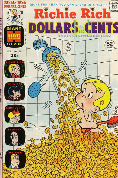 Cover for Richie Rich Dollars and Cents (Harvey, 1963 series) #59
