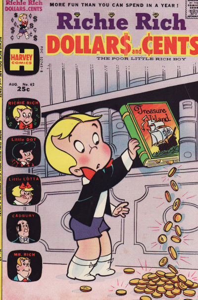 Cover for Richie Rich Dollars and Cents (Harvey, 1963 series) #62