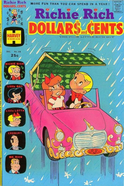 Cover for Richie Rich Dollars and Cents (Harvey, 1963 series) #64