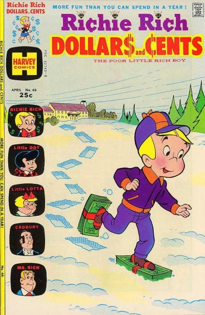 Cover for Richie Rich Dollars and Cents (Harvey, 1963 series) #66