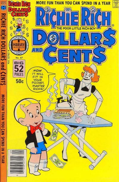 Cover for Richie Rich Dollars and Cents (Harvey, 1963 series) #87