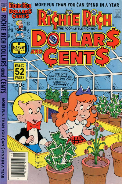 Cover for Richie Rich Dollars and Cents (Harvey, 1963 series) #88