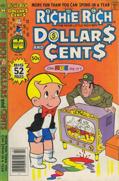 Cover for Richie Rich Dollars and Cents (Harvey, 1963 series) #90