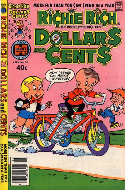 Cover for Richie Rich Dollars and Cents (Harvey, 1963 series) #96