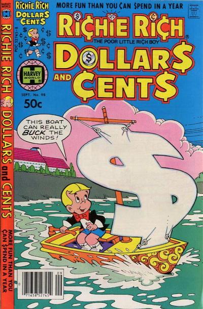 Cover for Richie Rich Dollars and Cents (Harvey, 1963 series) #98