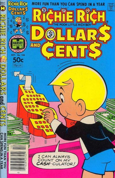 Cover for Richie Rich Dollars and Cents (Harvey, 1963 series) #104