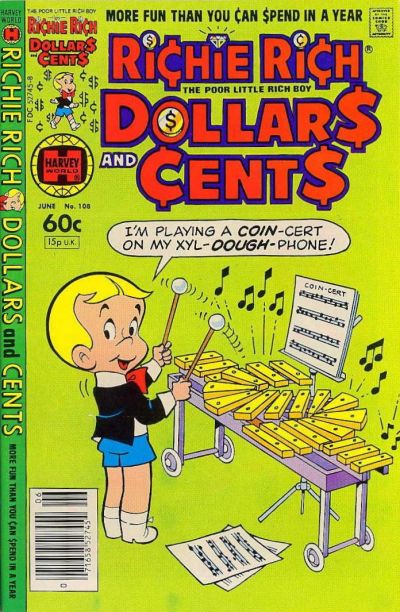 Cover for Richie Rich Dollars and Cents (Harvey, 1963 series) #108